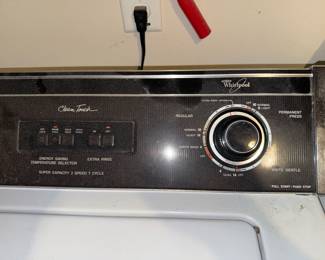 Kenmore washer and dryer 
