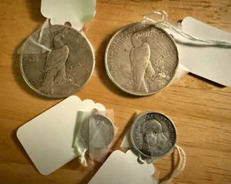 Silver coins