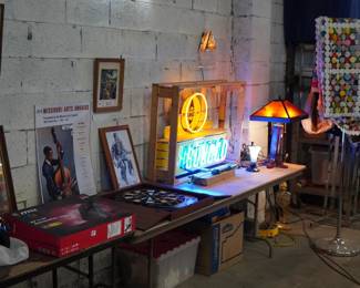 SUNOCO neon sign and more