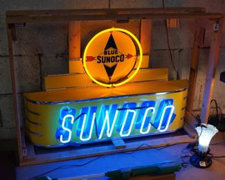 SUNOCO petrolania neon sign