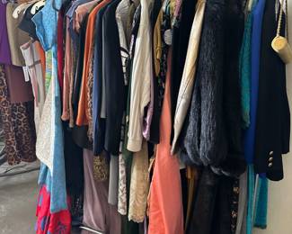 HUGE selection of vintage clothing
