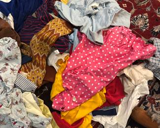 Vintage kids clothing