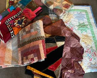 vintage quilts and blankets