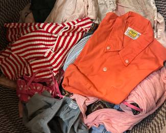 Vintage kids clothing