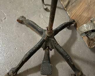 antique Hall Borchert dress form mannequin