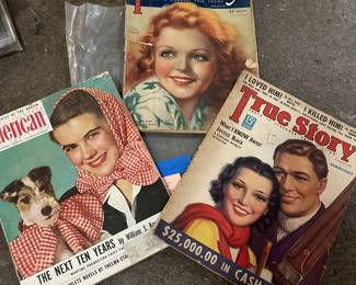antique Tru Story magazines