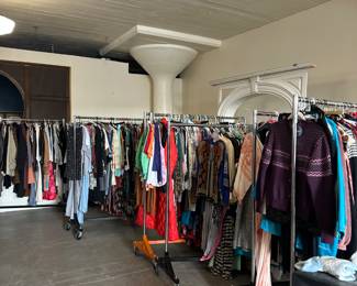 HUGE selection of vintage clothing