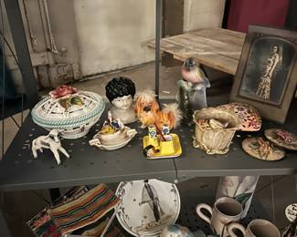 vintage collectibles and decor