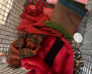 vintage winter scarves