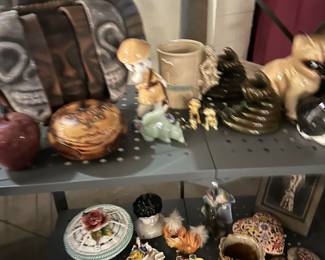 vintage collectibles and decor