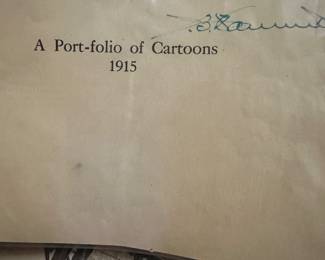 antique political cartoon lot form 1913