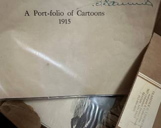 antique political cartoon lot form 1913