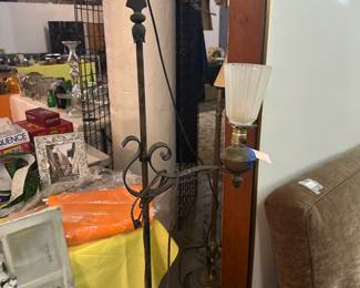 antique floor lamp