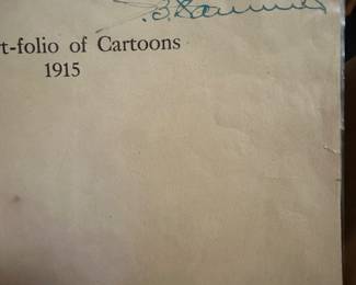 antique political cartoon lot form 1913