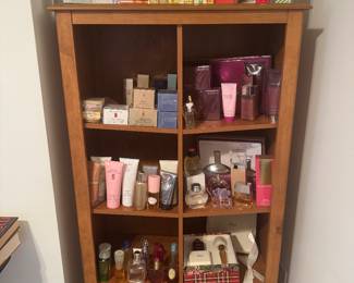 Perfumes, colognes and face creams 