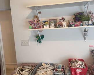 Buttons, zippers, sewing, yarn, thread, fabric  and so much more for all things crafter 