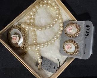 1928 necklace and earring sets 