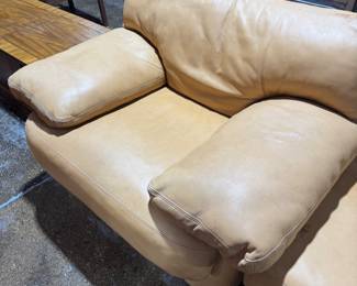 Leather modern chair