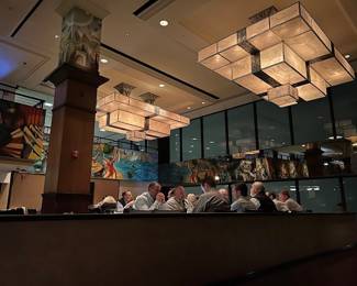 John Hancock Signature Room Ceiling Lighting fixtures