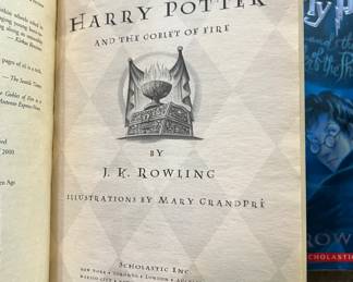 Harry Potter and the goblet of Fire by J.K. Rowling July 2000