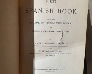 Worman's modern languages First Spanish book 1911