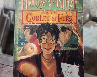 Harry Potter and the goblet of Fire by J.K. Rowling July 2000