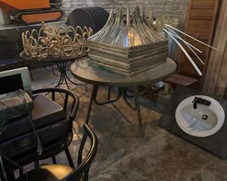 John Hancock Signature Room Ceiling Lighting fixtures