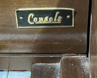 Kimball Console piano