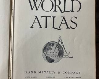 Rand McNally-Standard 1953 World atlas 