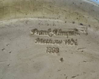 Frank Almodovar Pottery Plate second image