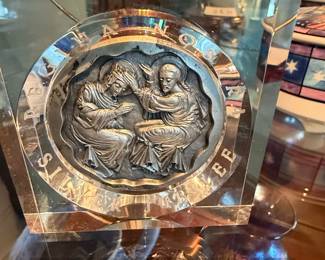 Diocese of Metuchen Silver Jubilee Crystal Commemorative