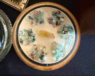 Cape Cod Genuine Sandwich Glass Chips Decorative Item