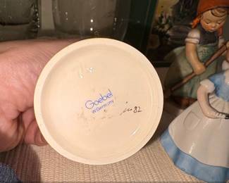 Goebel Hummel Figurines Little Doctor TMK and Girl with Watering Can TMK second image