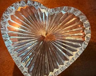 Waterford Crystal Heart Paperweight third image