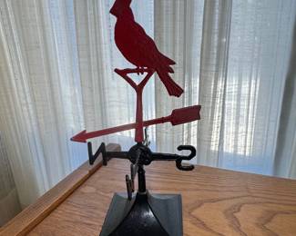 Cardinal Weathervane