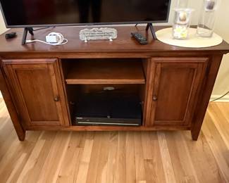 Solid Oak Media Console or TV Stand