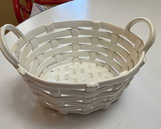 Ceramiche Castellan Woven Basket Bowl second image