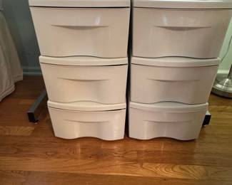 Sterilite 3-Drawer Wide Weave Tower