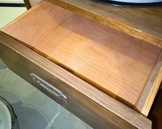 Campaign Style TwoDrawer Filing Cabinet second image