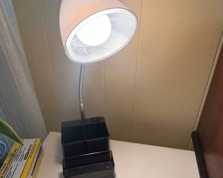 Limelights Gooseneck Organizer Desk Lamp