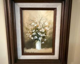Nancy Lee Floral Still Life Oil Painting