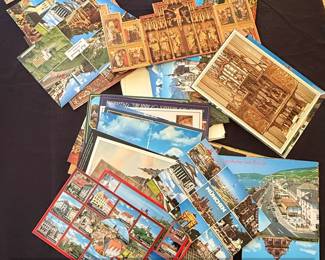 Vintage German City Landmark Postcard Collection