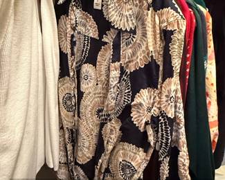 Talbots Womens Floral Print Button-Up Shirt