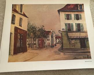 Montmartre Corner by Maurice Utrillo