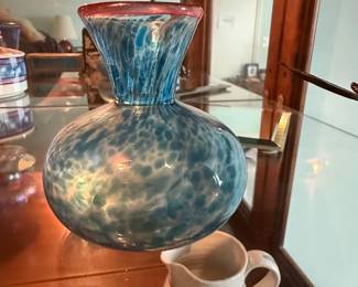 Murano Art Glass Vase second image