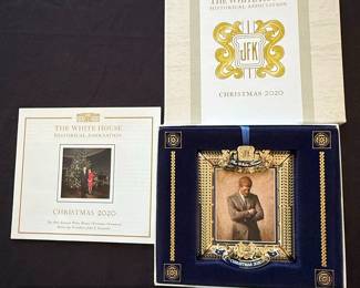 The White House Historical Association JFK Christmas Ornament