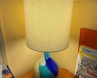 Maxax Glass USB Table Lamp Set of 