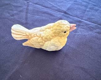 Homco Yellow Bird Figurine 