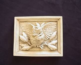 Facsimilies Owl Wall Plaque
