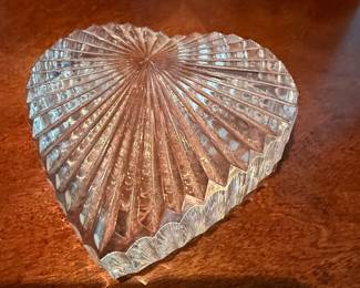 Waterford Crystal Heart Paperweight second image